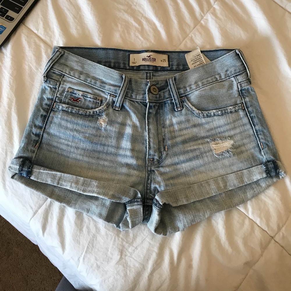 Hollister denim shorts